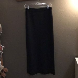 Eileen Fisher 100% wool maxi skirt